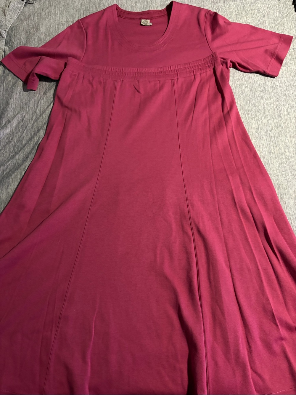 Peruvian Connection Fuchsia Maxi Skirt and shirt